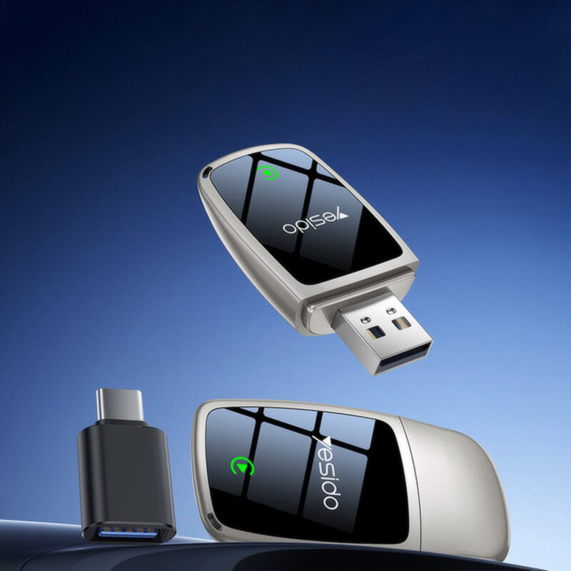 Adaptor wireless CarPlay USB-C, Yesido KM29