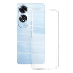 Husa Oppo A60 4G Techsuit Clear Silicone, transparenta