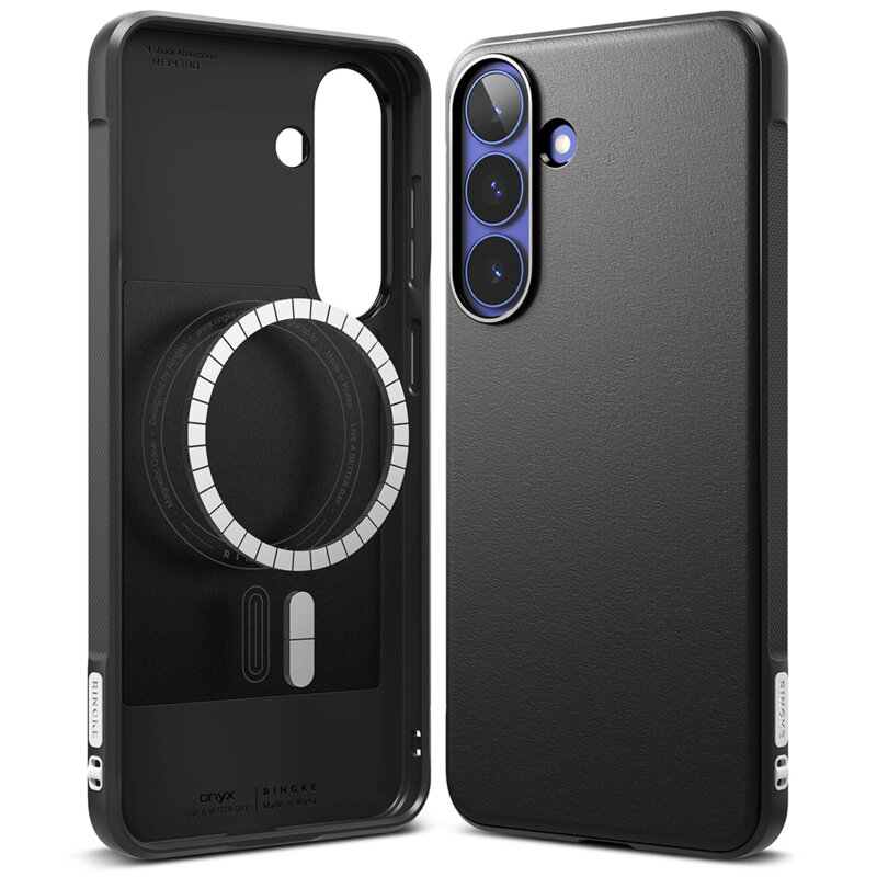 Husa Samsung Galaxy S26 FE Ringke Onyx MagSafe, negru