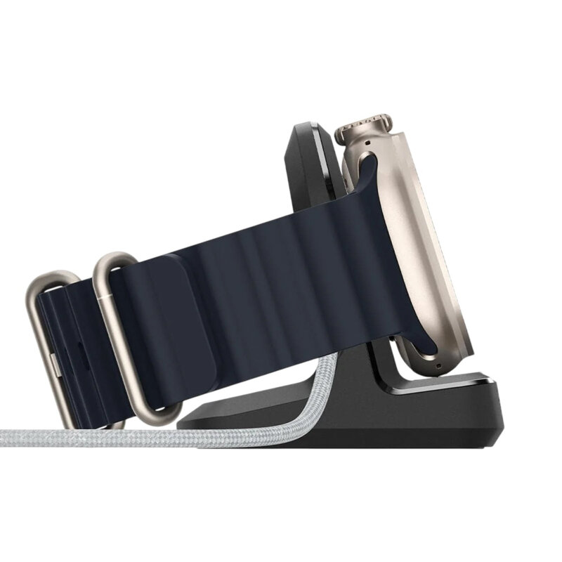 Suport pentru incarcator Apple Watch Spigen AMP05764, negru