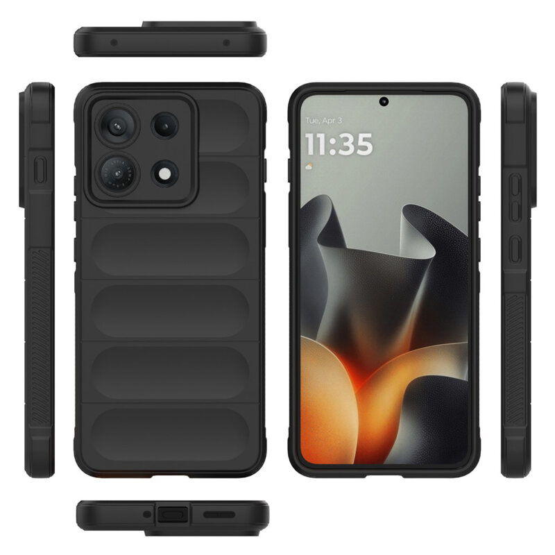 Husa Motorola Edge 70 Max Techsuit Magic Shield, negru