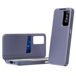 Husa tip carte Samsung Galaxy A27 5G SmartView Series, mov