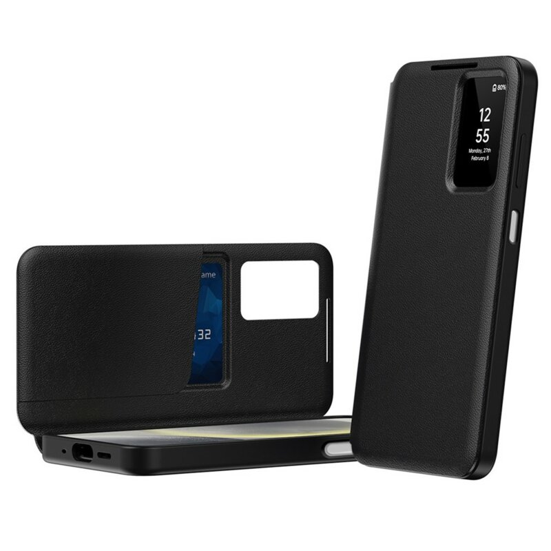 Husa tip carte Samsung Galaxy A27 5G SmartView Series, negru