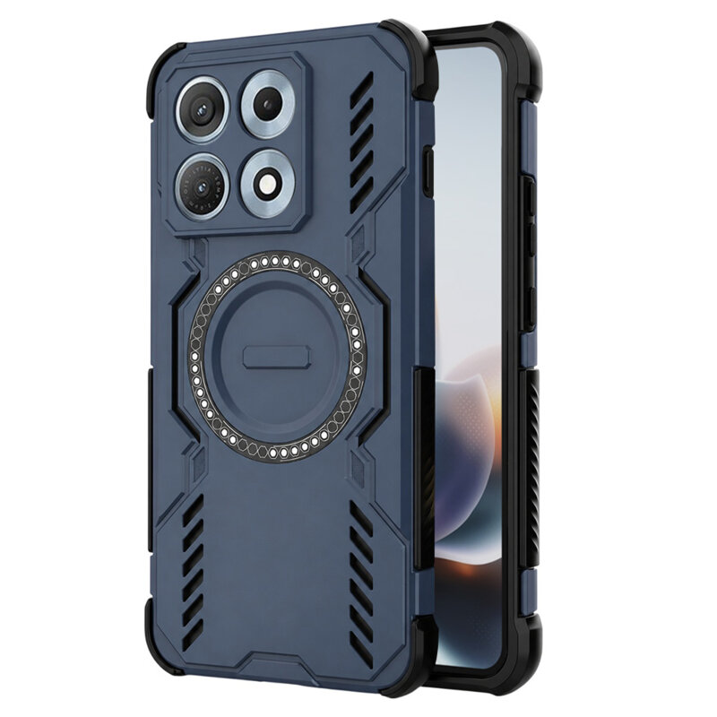 Husa Motorola Edge 70 Max Techsuit ArmorMag Case, albastru