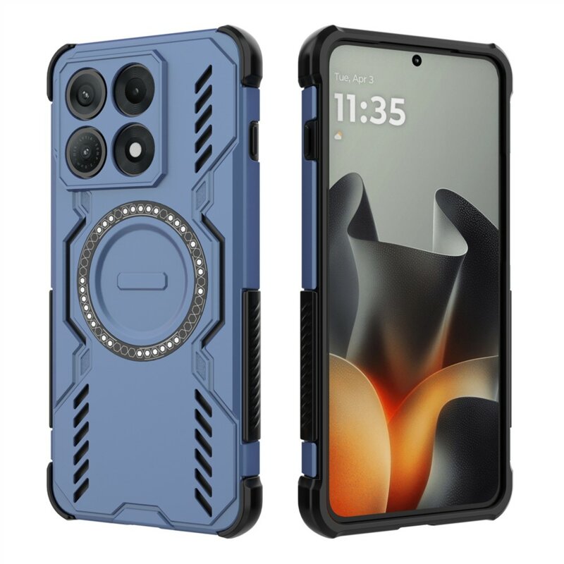 Husa Motorola Edge 70 Max Techsuit ArmorMag Case, albastru