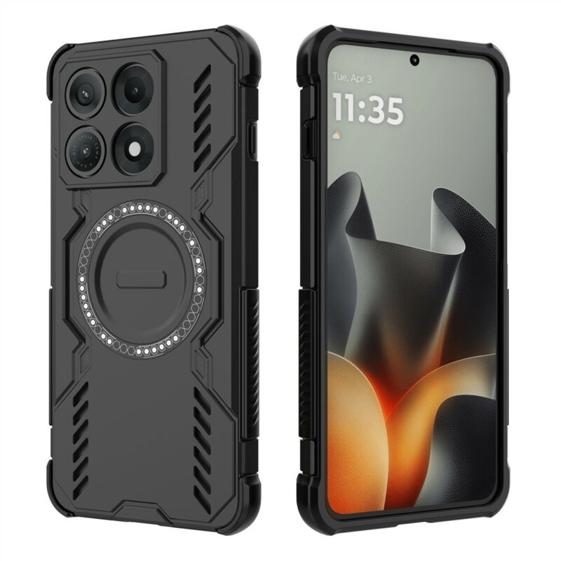 Husa Motorola Edge 70 Max Techsuit ArmorMag Case, negru