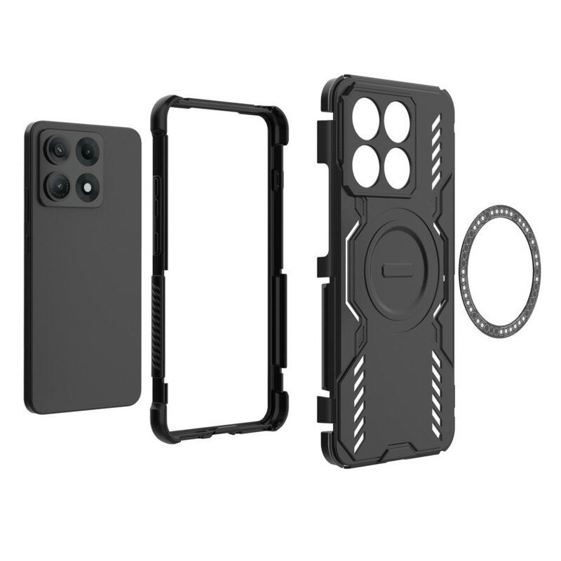Husa Motorola Edge 70 Max Techsuit ArmorMag Case, negru