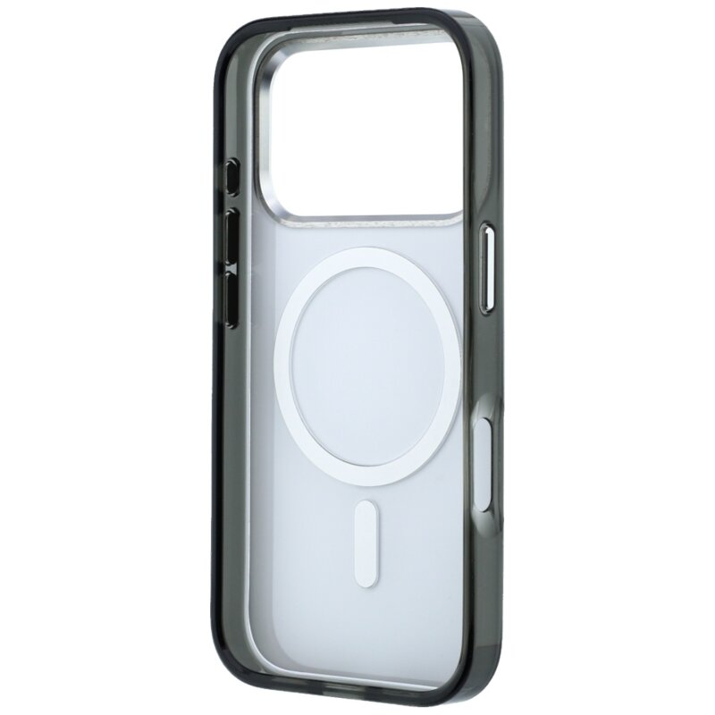 Husa iPhone 17 Pro Karl Lagerfeld IML Choupette Body Sketch Print MagSafe, negru