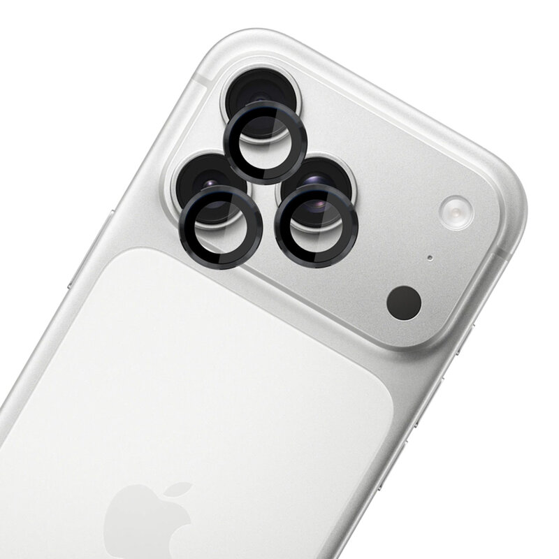Folie iPhone 18 Pro 3mk Lens Protection Pro, negru