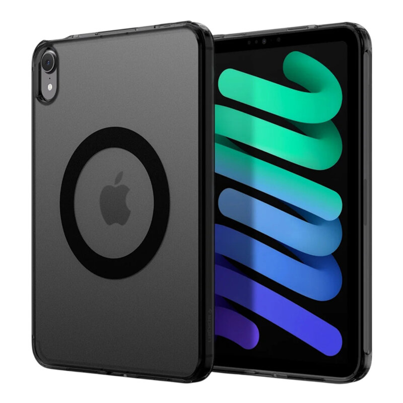 Husa iPad mini 7 (2024) Spigen Ultra Hybrid MagFit, negru frost