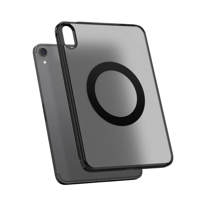 Husa iPad mini 7 (2024) Spigen Ultra Hybrid MagFit, negru frost