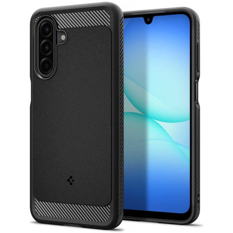 Husa Samsung Galaxy A18 4G Spigen Rugged Armor, negru