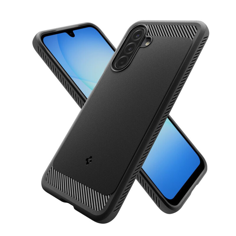 Husa Samsung Galaxy A18 4G Spigen Rugged Armor, negru