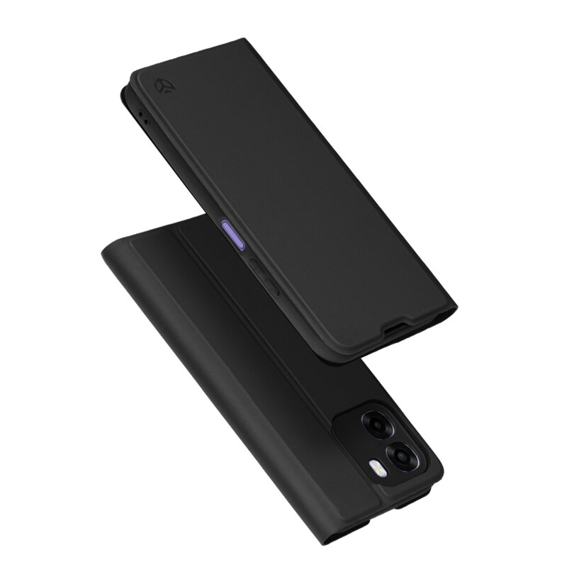 Husa Oppo A6 4G Techsuit Magskin Book, negru