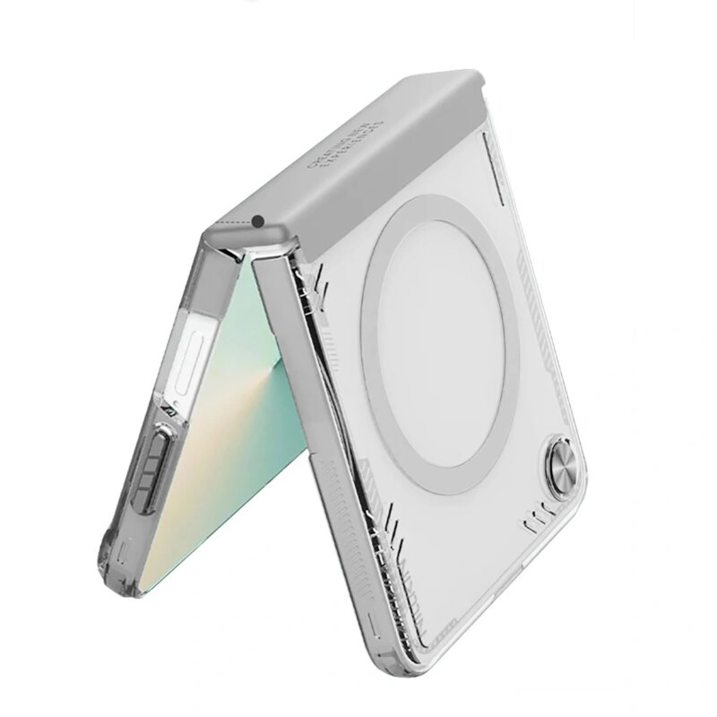 Husa Samsung Galaxy Z Flip7 Nillkin Iceblade Magnetic, gri