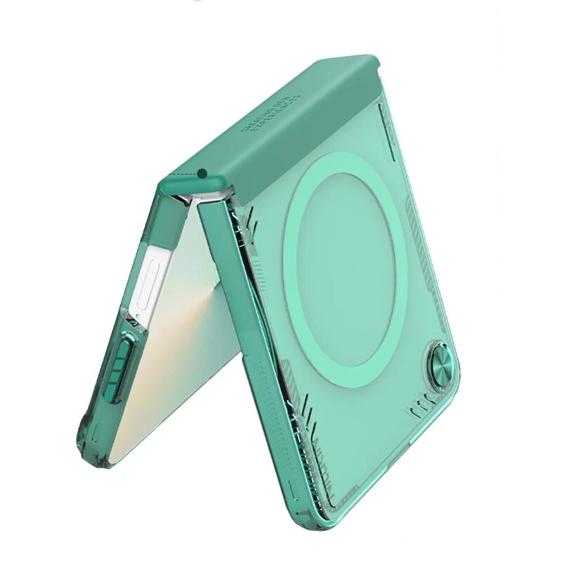 Husa Samsung Galaxy Z Flip7 Nillkin Iceblade Magnetic, verde
