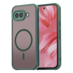 Husa Google Pixel 9a Techsuit HaloFrost II MagSafe, verde