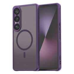 Husa Sony Xperia 1 VII Techsuit HaloFrost II MagSafe, mov