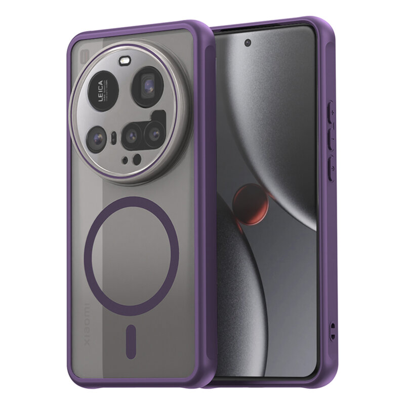 Husa Xiaomi 15 Ultra Techsuit HaloFrost II MagSafe, mov