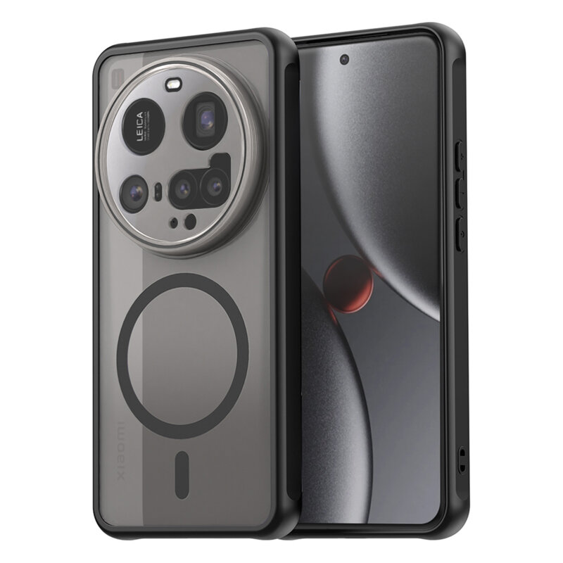 Husa Xiaomi 15 Ultra Techsuit HaloFrost II MagSafe, negru