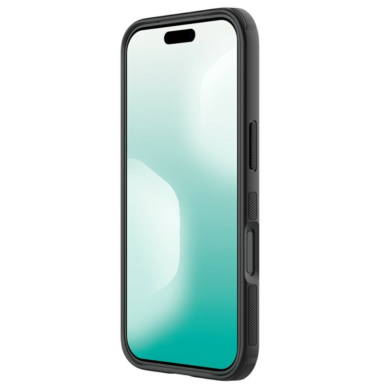 Husa iPhone 18 Pro Max Nillkin Super Frosted Shield Pro Magnetic, negru