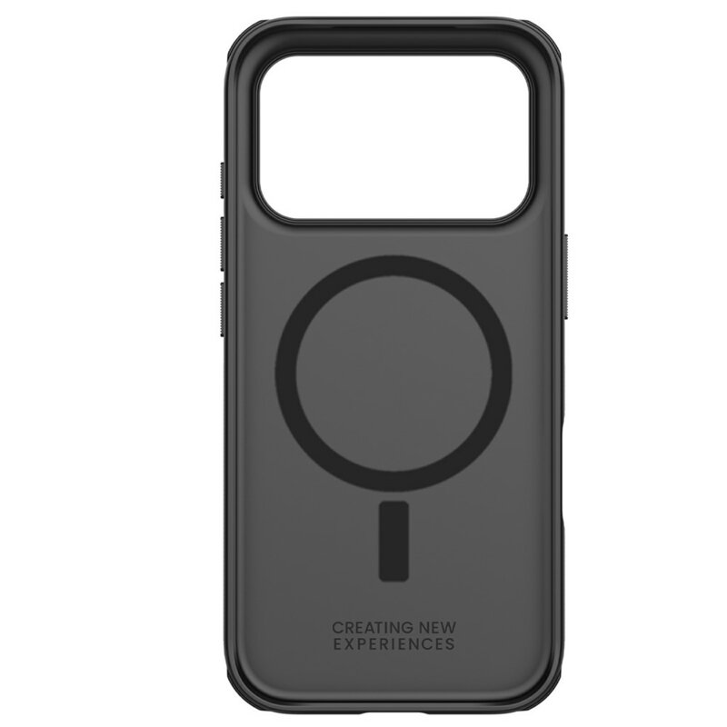Husa iPhone 17 Pro Nillkin Super Frosted Shield Pro Magnetic, negru