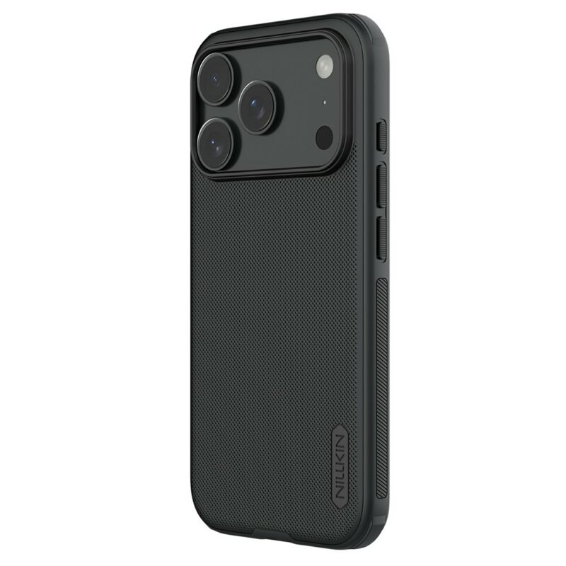 Husa iPhone 17 Pro Nillkin Super Frosted Shield Pro Magnetic, negru