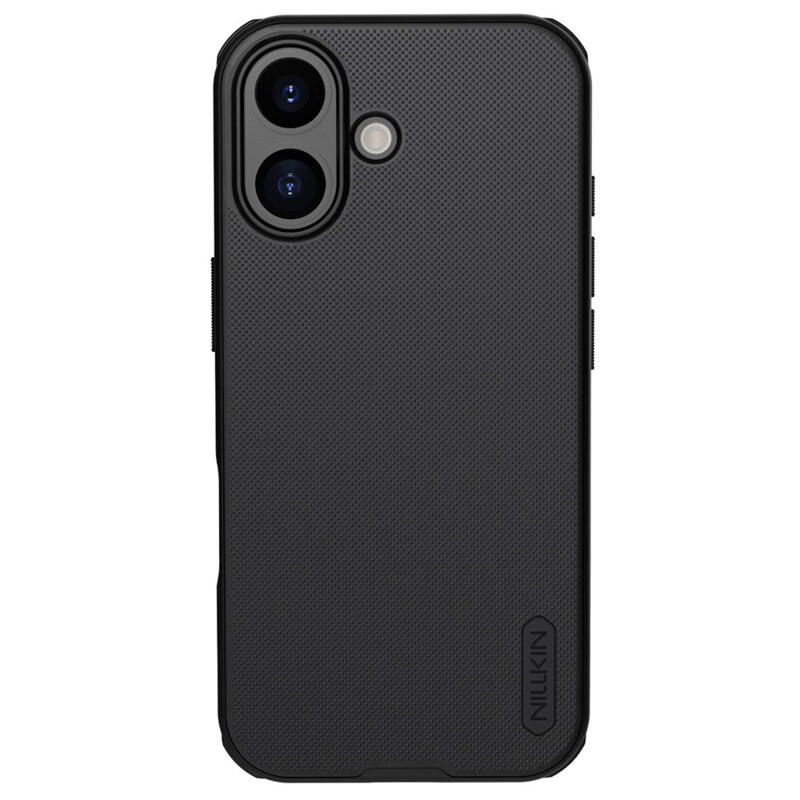 Husa iPhone 17 Nillkin Super Frosted Shield Pro Magnetic, negru