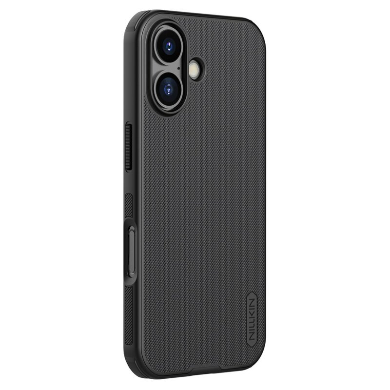 Husa iPhone 17 Nillkin Super Frosted Shield Pro Magnetic, negru