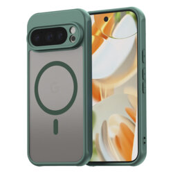 Husa Google Pixel 9 Pro Techsuit HaloFrost II MagSafe, verde