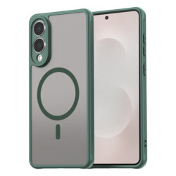 Husa Samsung Galaxy S25 Edge Techsuit HaloFrost II MagSafe, verde