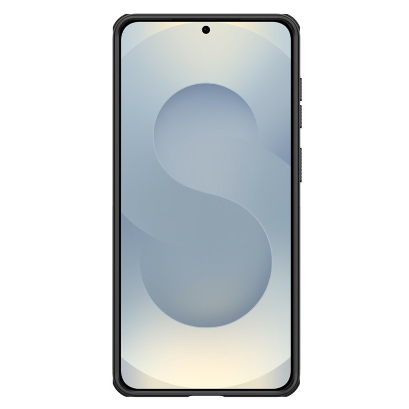 Husa Samsung Galaxy S26 Nillkin Super Frosted Shield Pro Magnetic, negru/transparenta