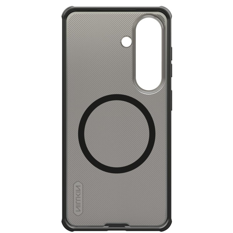 Husa Samsung Galaxy S26 FE Nillkin Super Frosted Shield Pro Magnetic, negru/transparenta