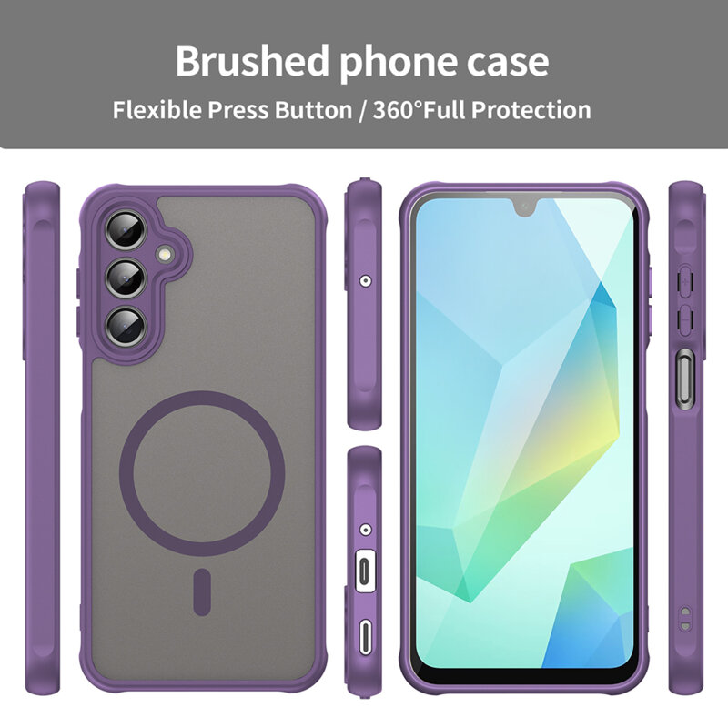 Husa Samsung Galaxy A16 5G Techsuit HaloFrost II MagSafe, mov