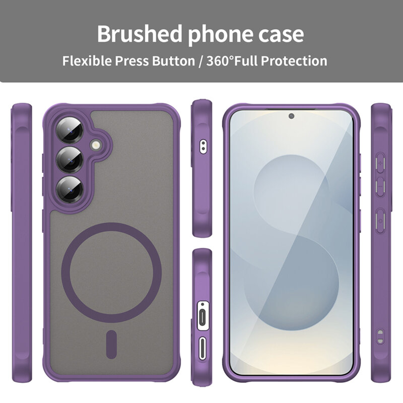 Husa Samsung Galaxy S25 Plus Techsuit HaloFrost II MagSafe, mov