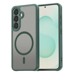 Husa Samsung Galaxy S25 Plus Techsuit HaloFrost II MagSafe, verde