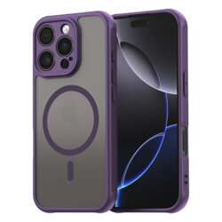 Husa iPhone 16 Pro Max Techsuit HaloFrost II MagSafe, mov