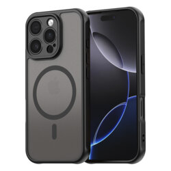 Husa iPhone 16 Pro Max Techsuit HaloFrost II MagSafe, negru