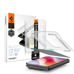 Folie iPhone Duo Spigen Glas.tR EZ Fit Pro HD, privacy
