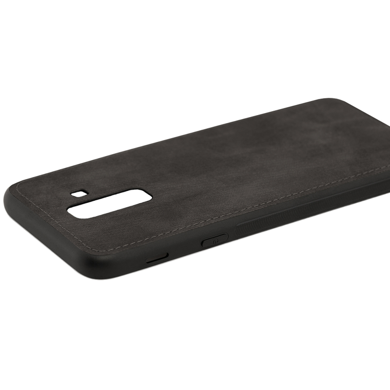 Husa Samsung Galaxy A6 Plus 2018 Denim Cover - Negru