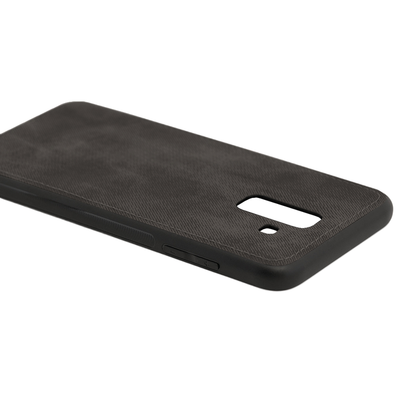 Husa Samsung Galaxy A6 Plus 2018 Denim Cover - Negru