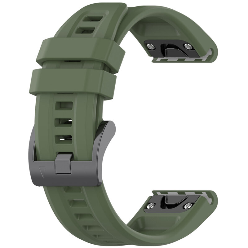 Curea Garmin Fenix 9 Pro 51mm Techsuit, verde inchis, W060