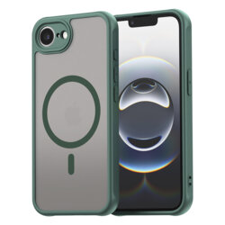 Husa iPhone 16e Techsuit HaloFrost II MagSafe, verde