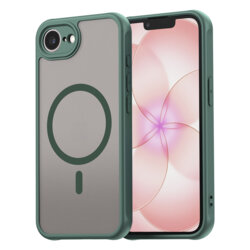 Husa iPhone 17e Techsuit HaloFrost II MagSafe, verde