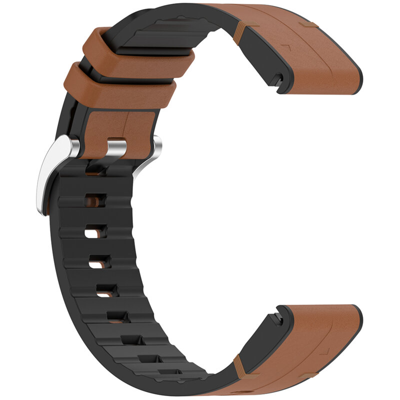 Curea Garmin Fenix 9 47mm Techsuit, maro, W071
