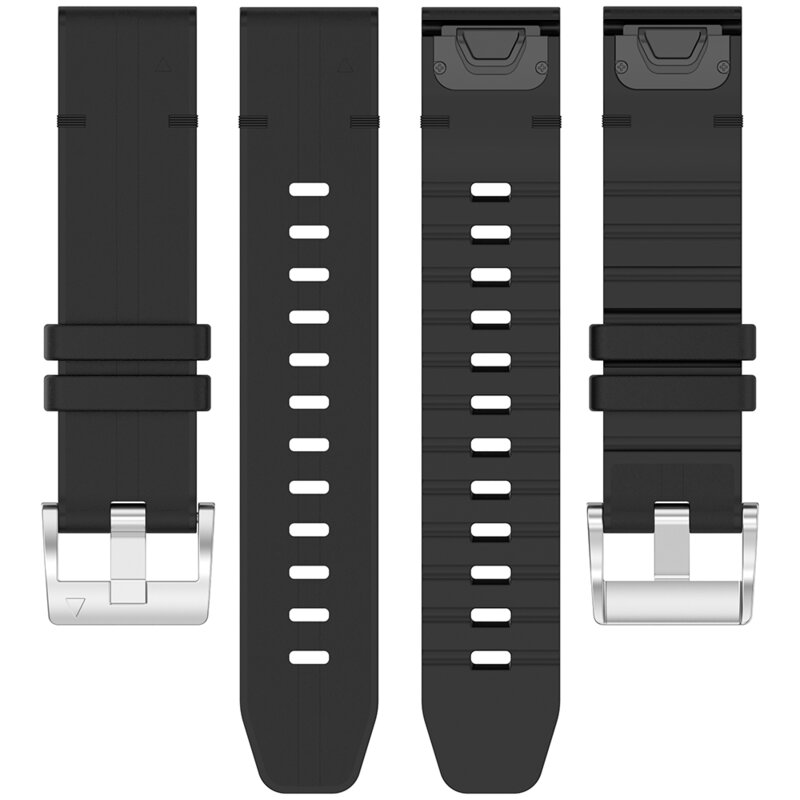 Curea Garmin Fenix 9 Pro-Solar 47mm Techsuit, negru, W071