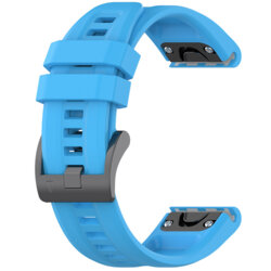 Curea Garmin Fenix 9 Pro-Solar 47mm Techsuit, albastru, W060