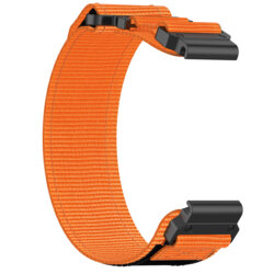 Curea Garmin Fenix 9 Pro-Solar 47mm Techsuit, portocaliu, W057