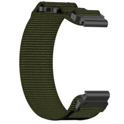 Curea Garmin Fenix 9 Pro-Solar 47mm Techsuit, verde, W057