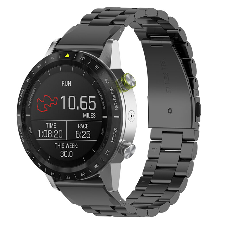 Curea Garmin Fenix 9 47mm Techsuit, negru, W010
